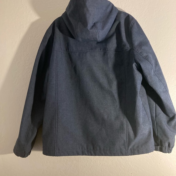 Tommy Hilfiger Sherpa-lined, Soft Shell Hooded Jacket - Picture 3 of 7